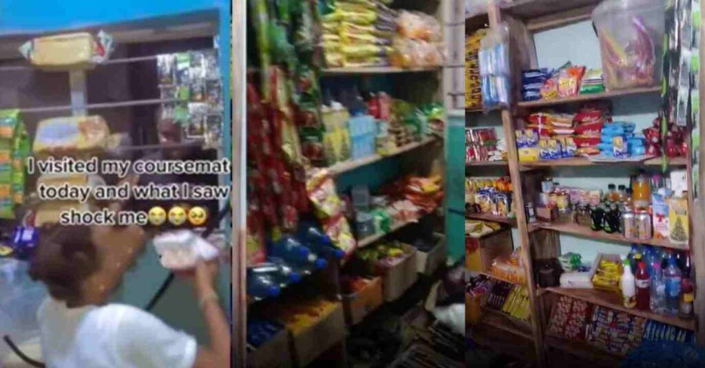 Nigerian Student Converts His Off-Campus Apartment To Provision Store (Video)