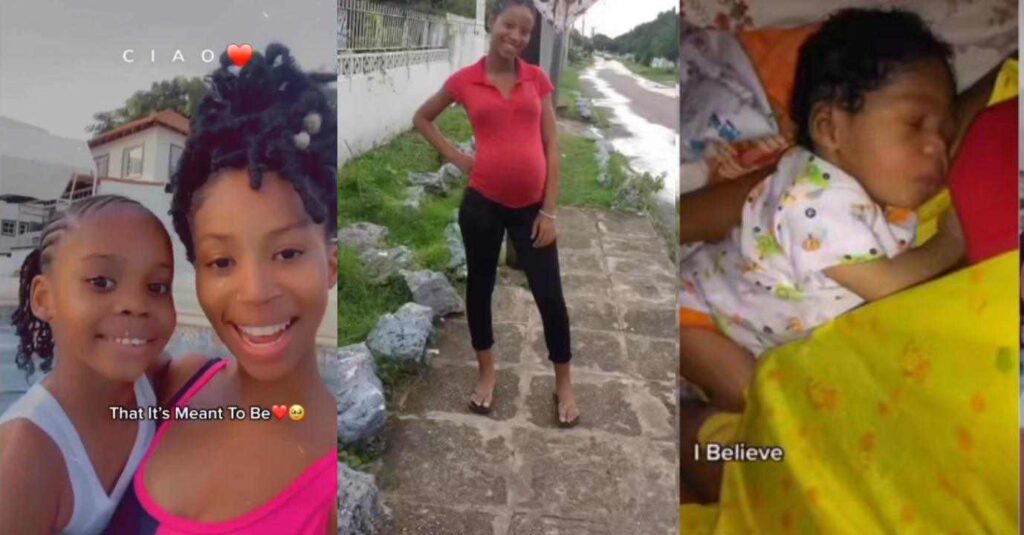 Meet The Young lady who gave birth to first child at the age of 14, See her touching story