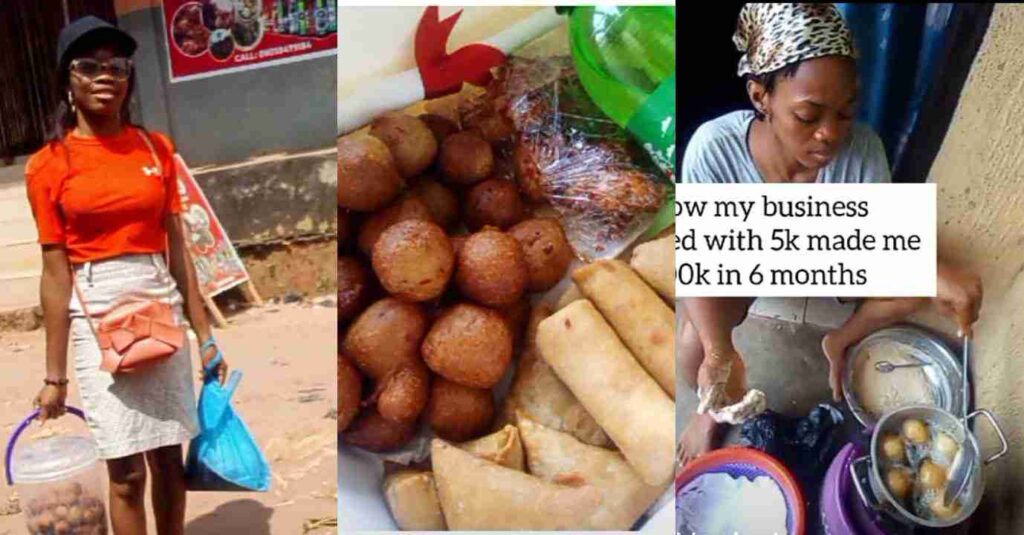 “Make N100k in 6 months” – Young lady who lived in village starts business with N5k, shares success story (Video)