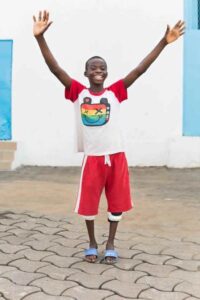 Nigerian Boy With Extreme Bow Legs Looks Totally Different After Undergoing Successful Surgery (Photos)