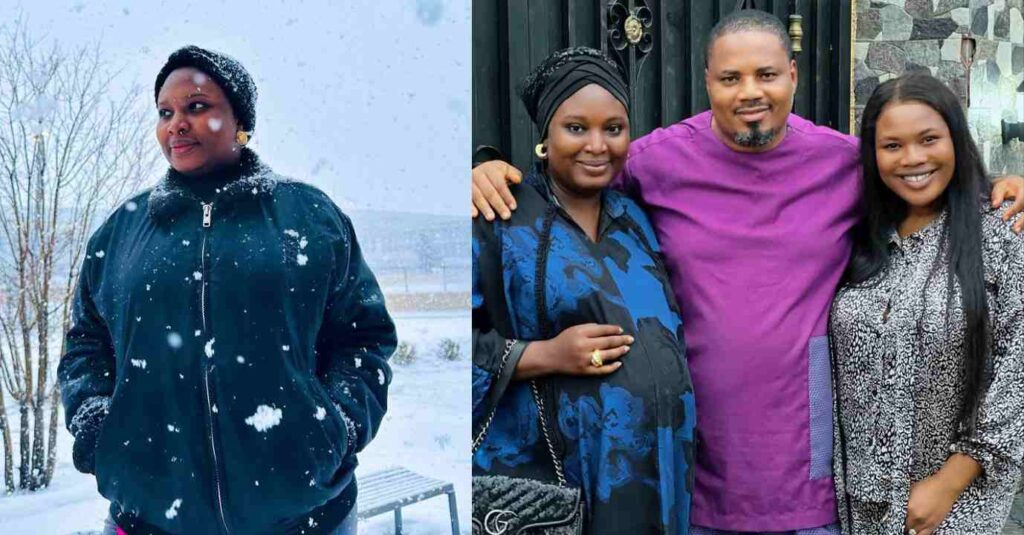 “Pregnancy Will Humble You, See Iya Twinz New Look”– Fans react as actress Debbie Shokoya Release actress Oyebade Adebimpe flaunt baby bump Online(photos)