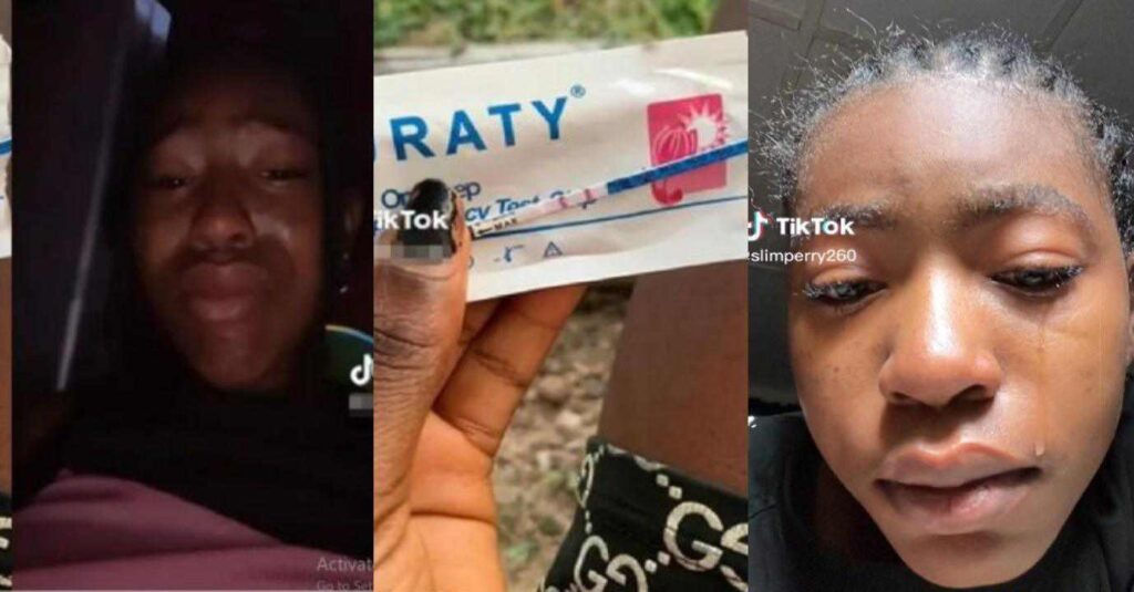 “Val Results, How will I tell my mom Now” – 17years Old Nigerian Lady In Tears Online after finding out she’s pregnant Without Knowing Who Impregnate Her (Video)