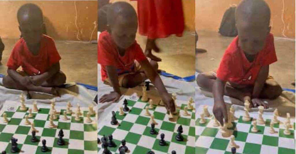 Meet a 4-year-Old Genius Boy Who Plays Chess like a Pro, Video of Him Playing Goes Viral