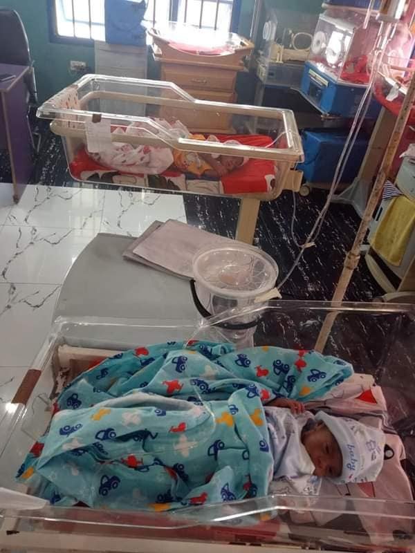 "Nothing Is Impossible With Prayer"– Nigerian Woman, Samuel Regina Gives Birth To Triplets After 11 Years Of Praying To God [Photos]