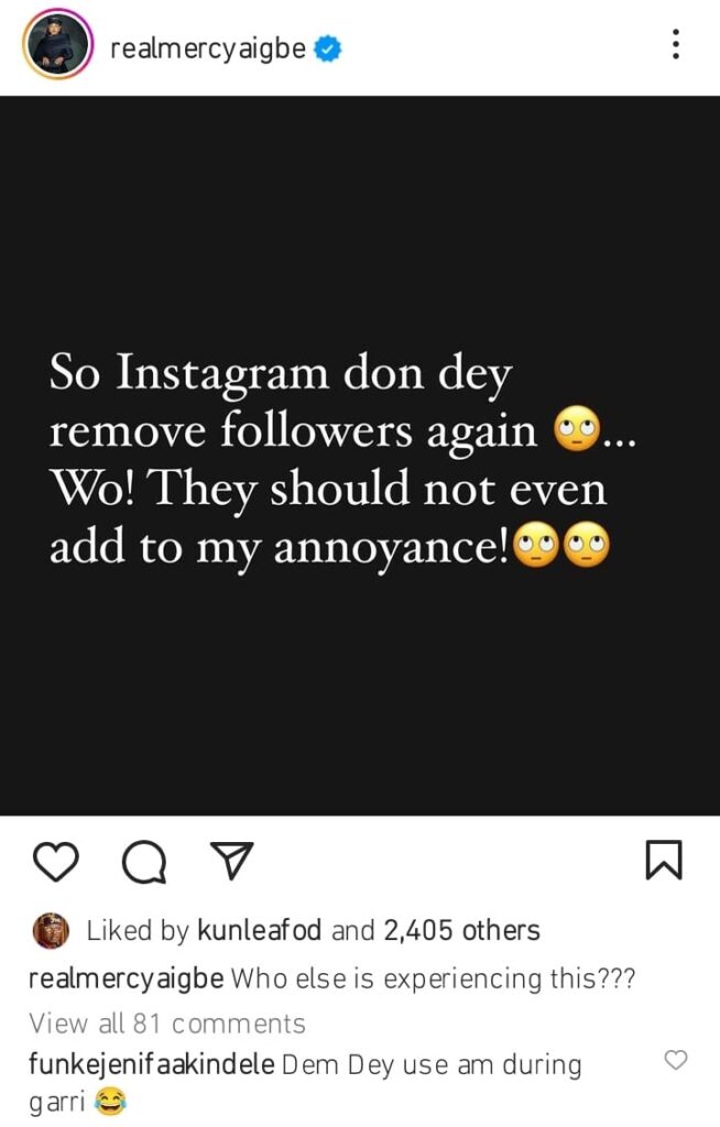 “This people shouldn’t add to my annoyance” – Funke Akindele reacts as Mercy Aigbe blows hot