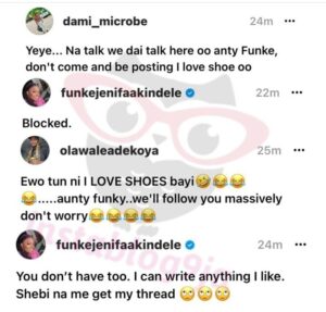 Funke Akindele gets dragged on the new Social App, Thread over her fashion sense