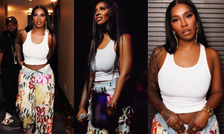 Singer Tiwa Savage Stir Reactions With New Photos Of Herself On Instagram