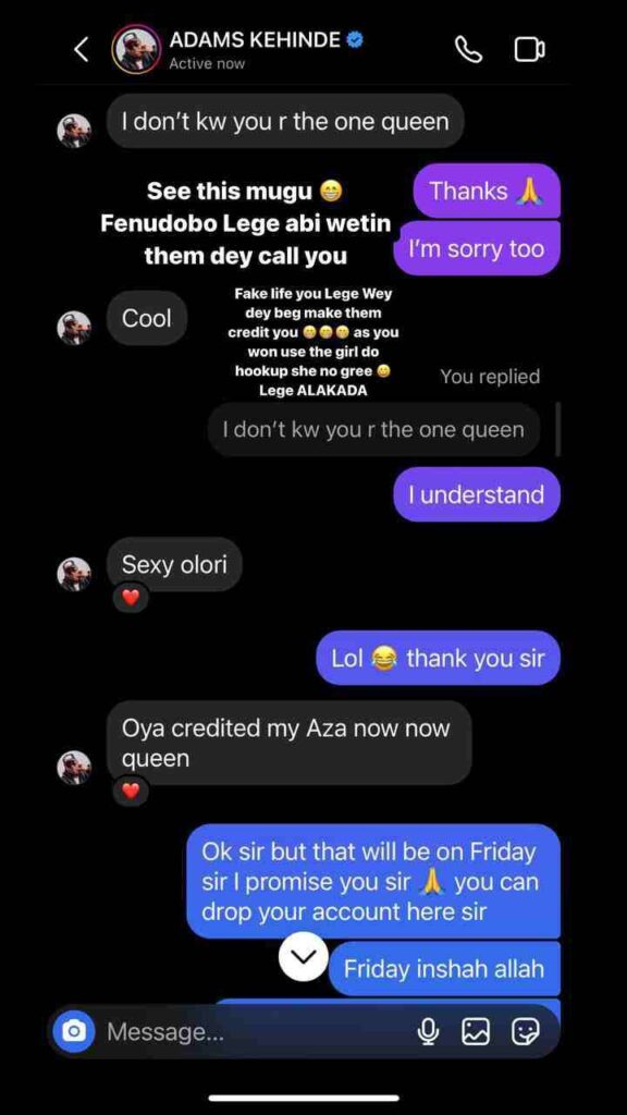 "You Think You Can Disgrace Her Online"– Portable Release Voice Note, Chat And Video Of Lege Miami Beging Him For Money Because Of Queen Dami (Watch)