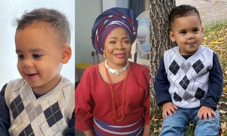 "Happy Birth To My Grandson"–Popular Queen Of Waka Salawa Abeni Celebrate His Son 2Years Old Birth
