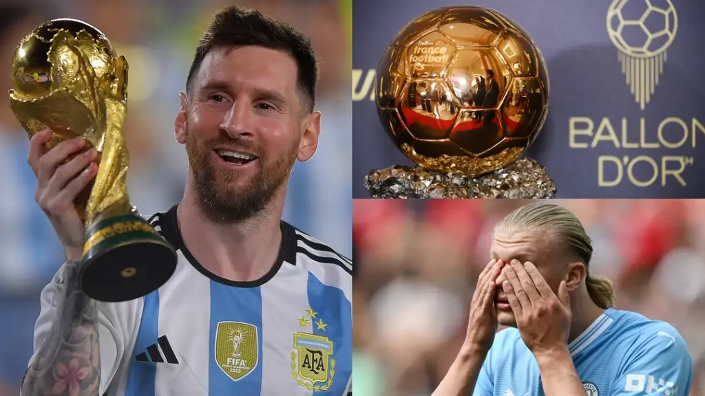 Sorry Erling! Even Norway national team boss thinks Inter Miami superstar Lionel Messi should beat Man City striker Haaland to 2023 Ballon d’Or