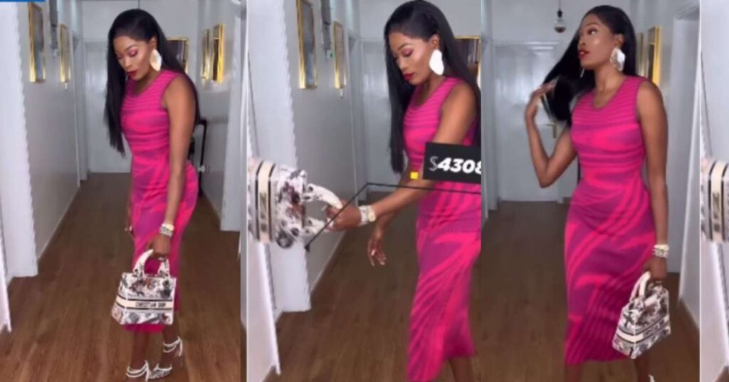 "Sey na fæke you buy, the number is not reading ooo” – Kie Kie cries out as she jumps on Kizz Daniel My G challenge (Video)