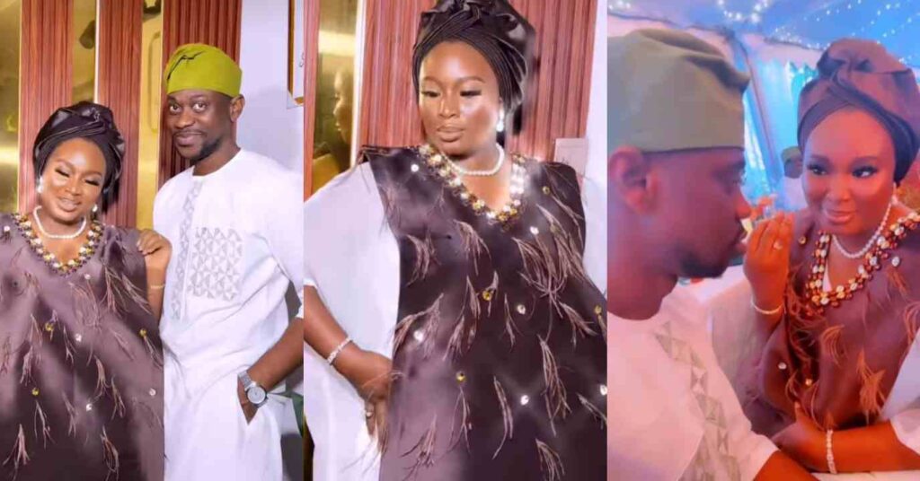 "How I Force Myself On Cute Alhaji To Take Me Alone"– Lateef Adedimeji Wife Adebimpe Oyebade Says As She Revealed Her Outing Outfit With Husband (Watch)