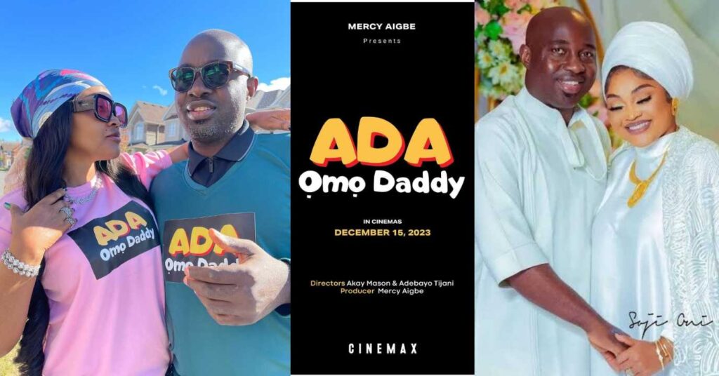 "Omo ko easy o. Pele Iyawo mi"- Mercy Aigbe’s husband, Adekaz, showers praise on her as she is set to release her first cinema movie