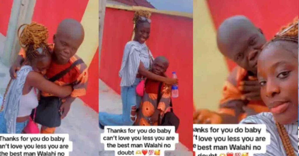 “I Will Always Love You Forever Nothing Can Separate Us ” – Beautiful Nigerian Lady Shows Off Her Special Creæted Boyfriend Online