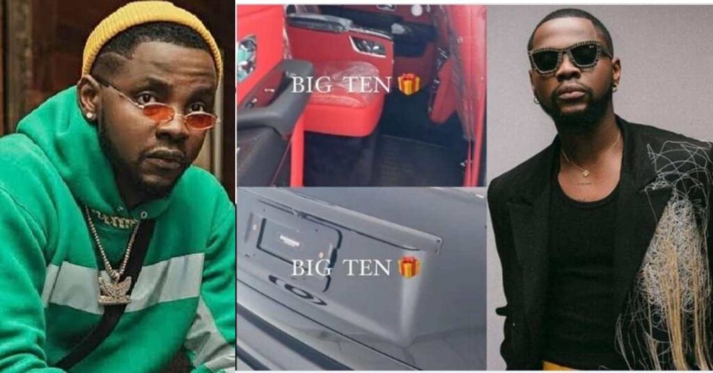 “Big Ten” – Kizz Daniel gifts himself a 2023 Rolls Royce Cullinan as he celebrates a decade in the music industry