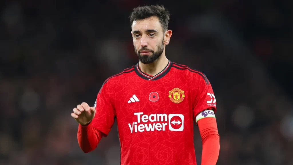 Bruno Fernandes addresses speculation about a potential move to Saudi Arabia and responds to queries regarding his future at Manchester United.