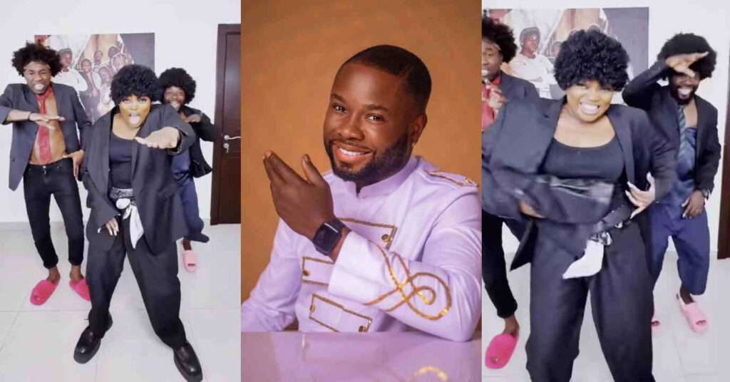 "I Know Some People Will Say I No Sabi Dance But...."– Ibrahim Yekini Says As He Battle With Funke Akindele On A Dancing Floor Video Trend Online