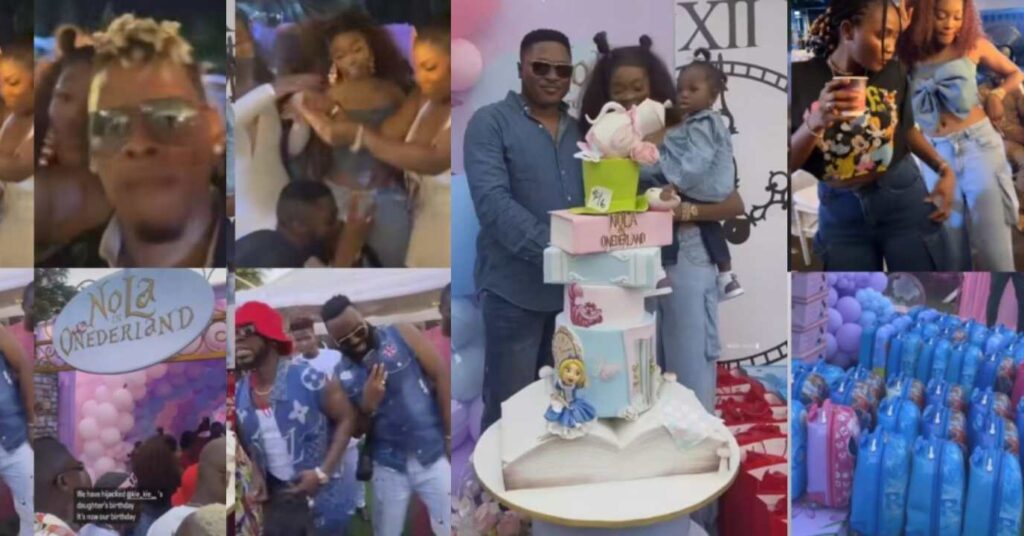 See how popular celebrities storm Kiekie daughter’s birthday bash (Photos and Video)