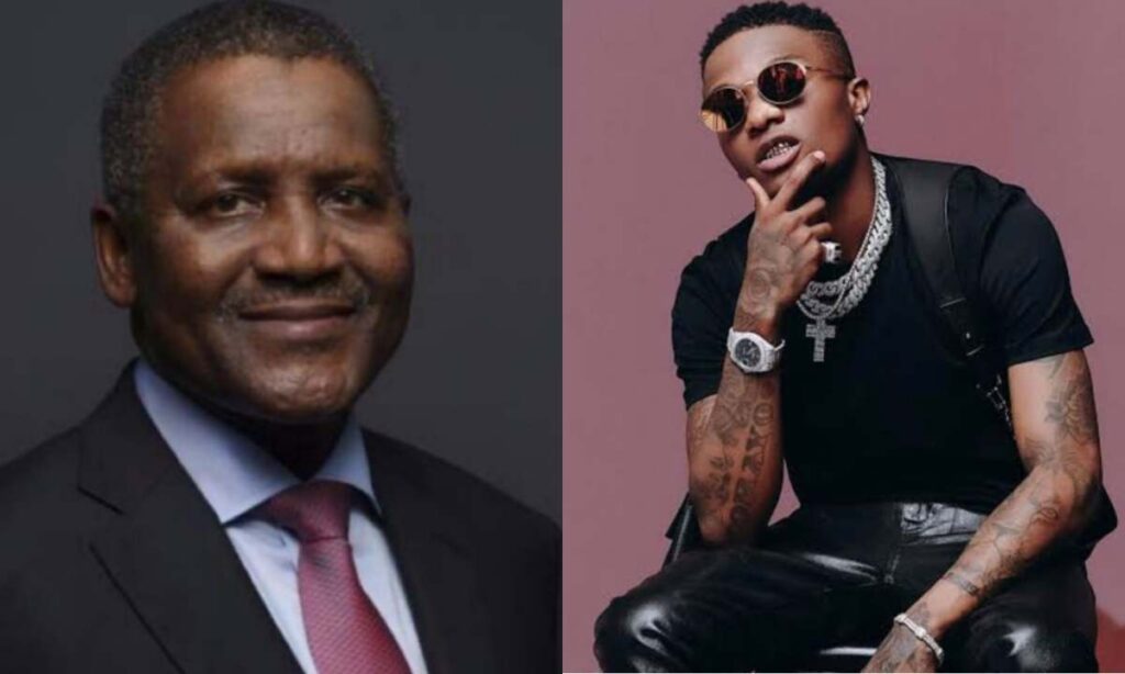 “Wizkid is the Richest man in Nigeria, even Richer than Dangote” Twitter user Seun reveals