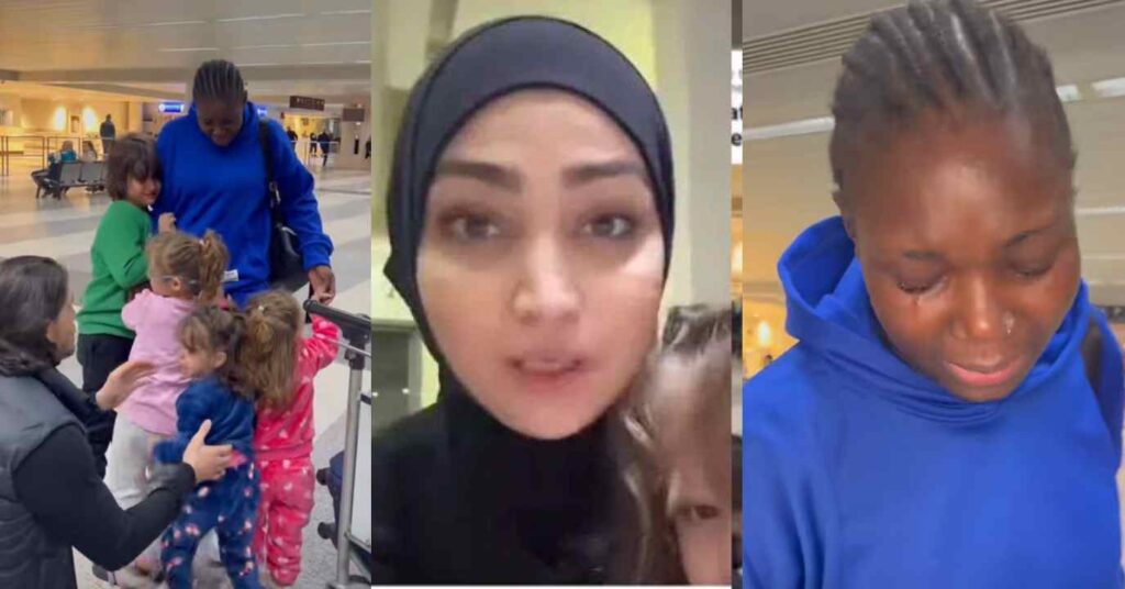 “Don't Come Back Again” — Reactions as mother tells viral nanny to not return back to her home in Lebanon Again