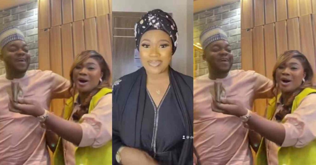 "You Are Such A Kind Being”- Debbie Shokoya Shower Praise On Cute Abiola For What He Did For Her (Watch video)