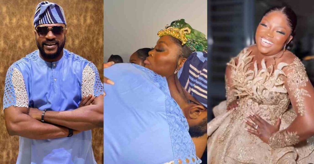 "The Love Is Real"– Reaction As Odunlade Adekola And Funke Huge Each Other Passionately At The Tribe Called Judah Movie Premiere