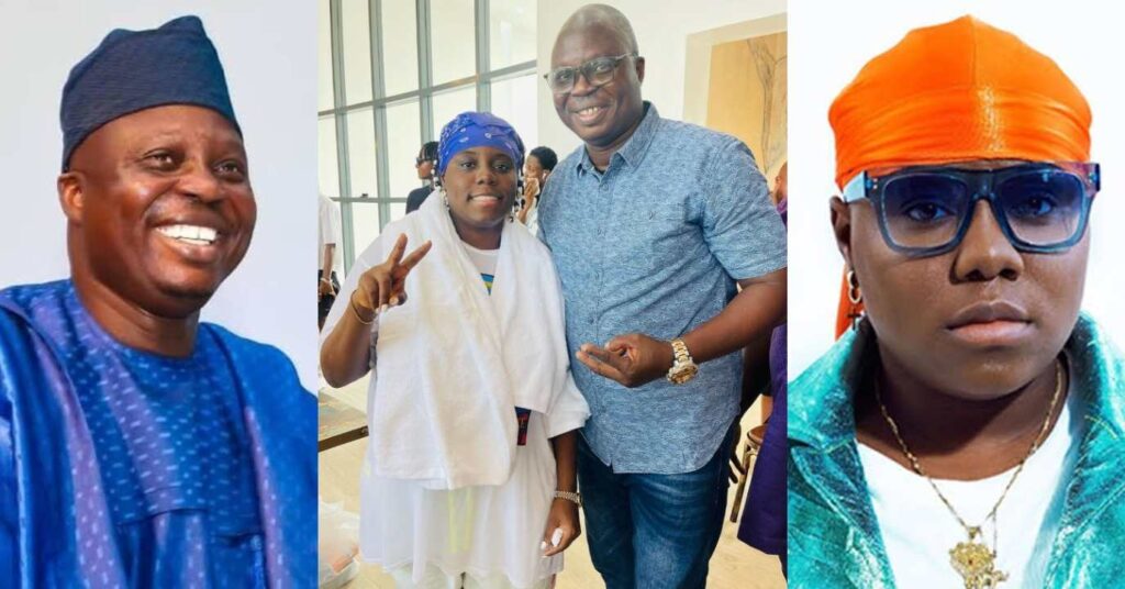 "Thanks for honoring me”- Mr Latin shower praise on singer Teni