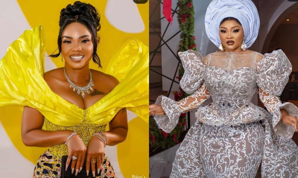 “You are just the best babe” Mercy Aigbe left speechless as Iyabo Ojo surprises her with huge alert