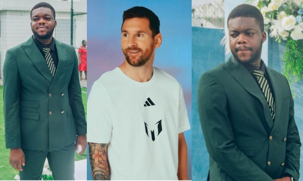 "Guys no lie, I look like Messi tooo much"- Cute Abiola brag as he shares new photos