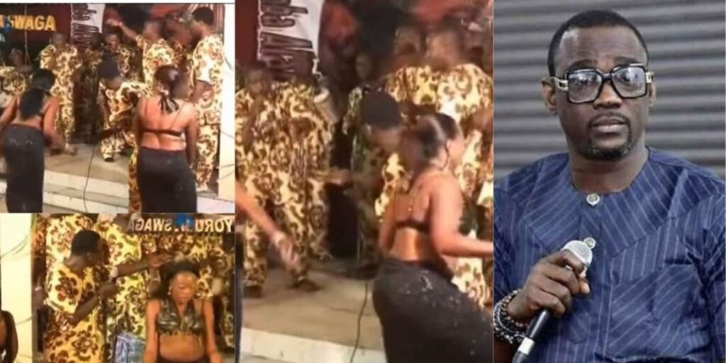 "He couldn’t stop his backup” – Old video of Pasuma and late Shina Awoko performing on stage trends online (Watch)