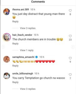 "All this young pastor concentrate na"- Fans drag Destiny Etiko for dancing seductively and causing distraction in a popular church (Video)