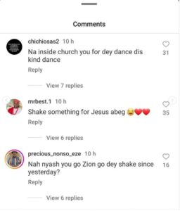 "All this young pastor concentrate na"- Fans drag Destiny Etiko for dancing seductively and causing distraction in a popular church (Video)