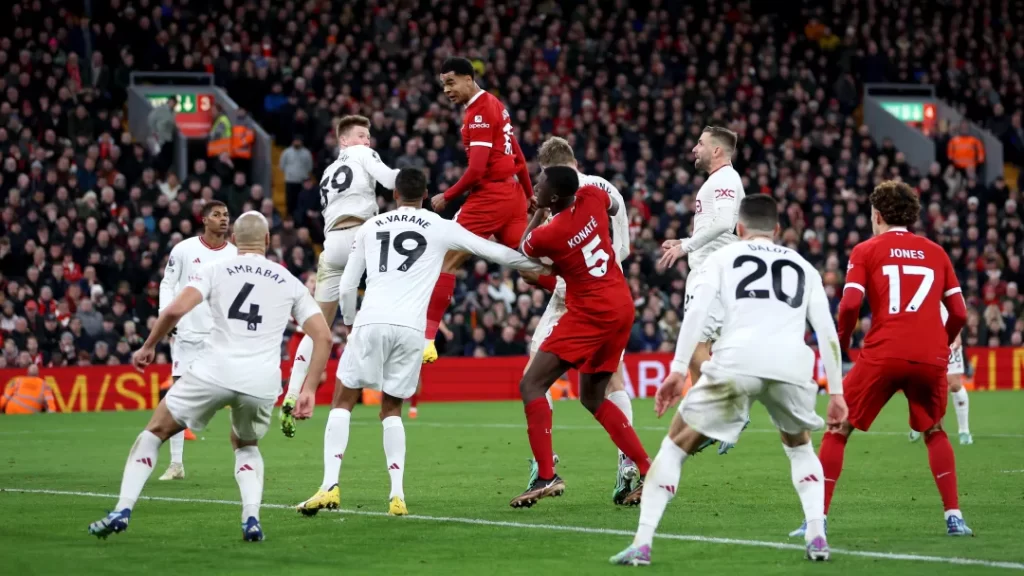 Liverpool 0-0 Man Utd: A goalless draw as Dalot receives a late red card.