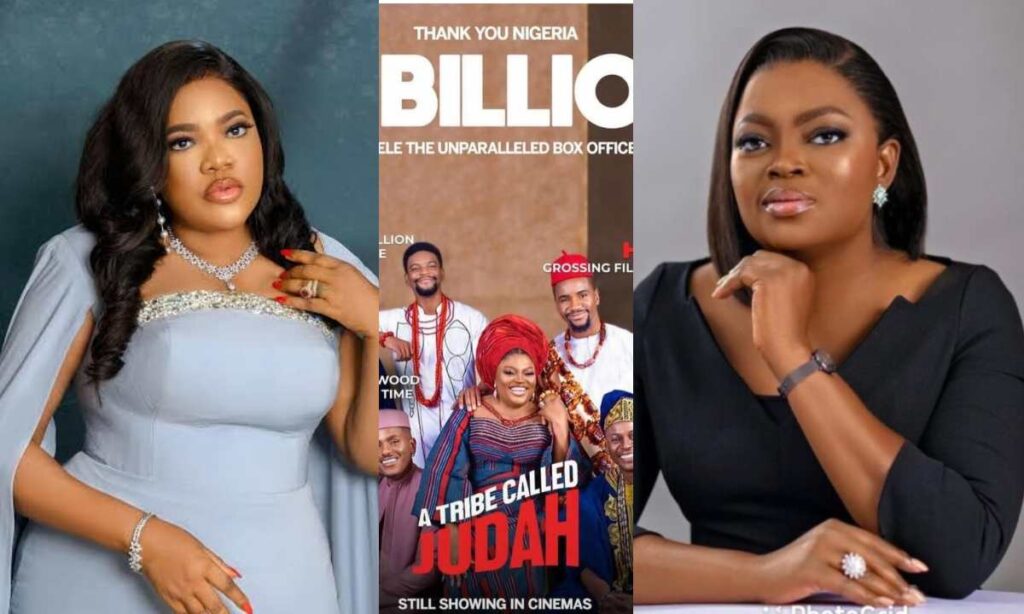 "Pressure ti wa"- Drama as Toyin Abraham blocks social media influencer for comparing her with Funke Akindele