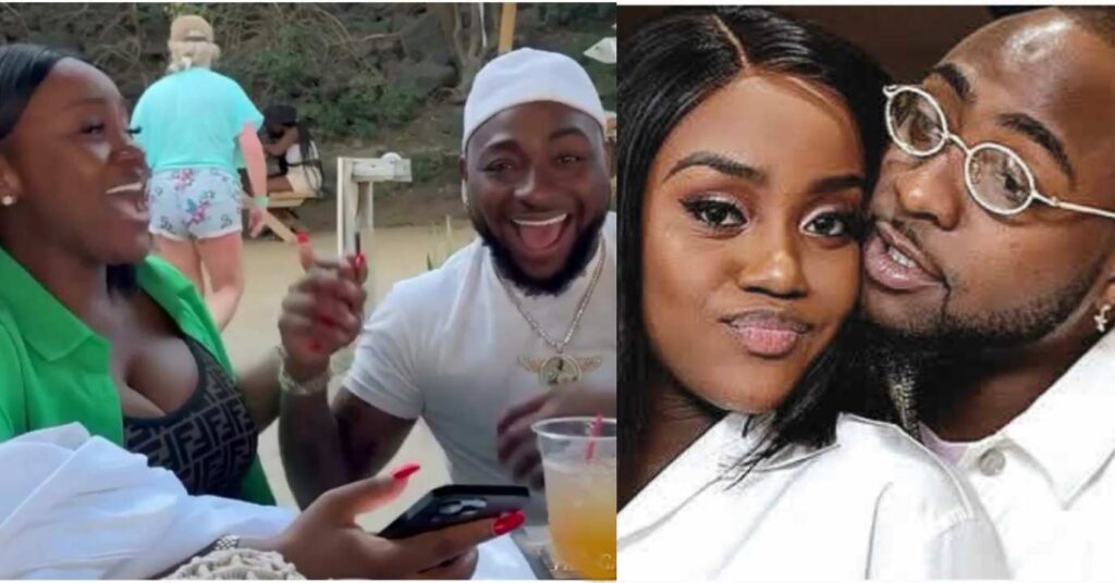 "We should be expecting another Twins soon"- Celebrities reacts to sweet chemistry between Davido and Chioma in new video