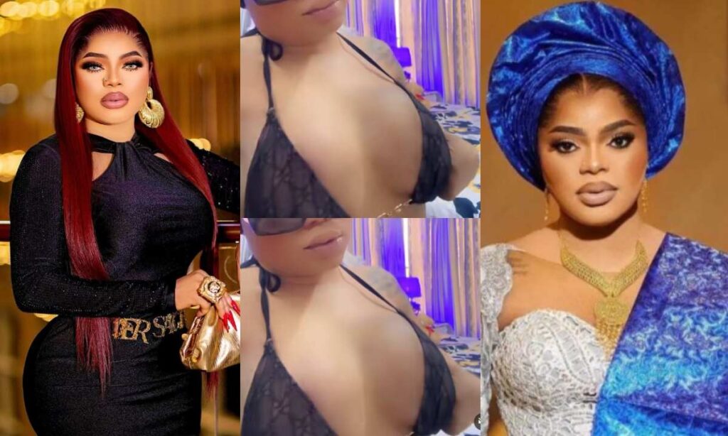 "Your man will beg to succk this"- Bobrisky raises eyebrows as she flaunts her bressss online following completion of surgery, video trends (Watch)