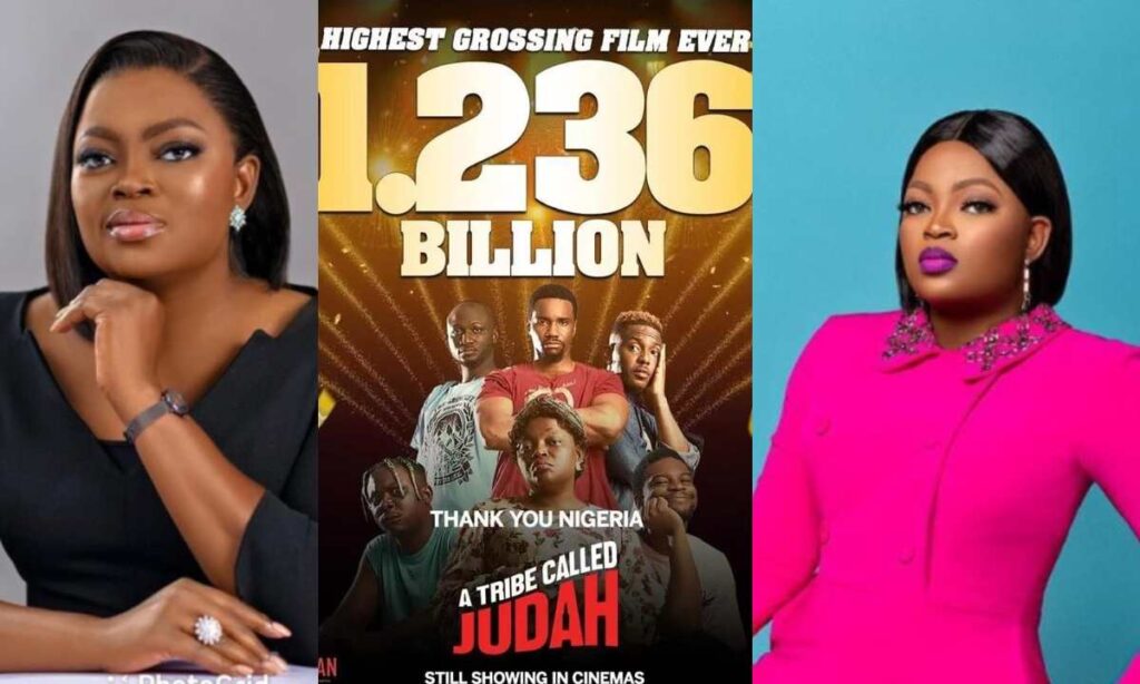 “Rigth now I don’t know what to say” Funke Akindele rejoices as A Tribe Called Judah hits N1.2billion within 3weeks