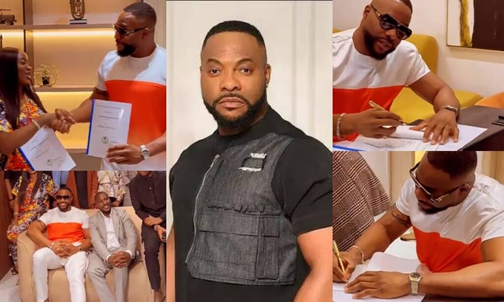 Congratulations Pour in As Actor, Bolanle Ninalowo Signs Multi-million Naira Deal