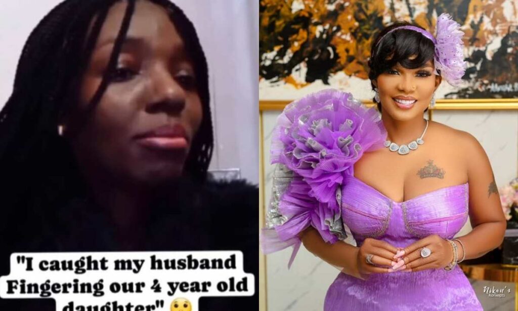 Iyabo Ojo blows hot as mother seeks advice over husband who fiingerss their 4-year-old daughter -VIDEO