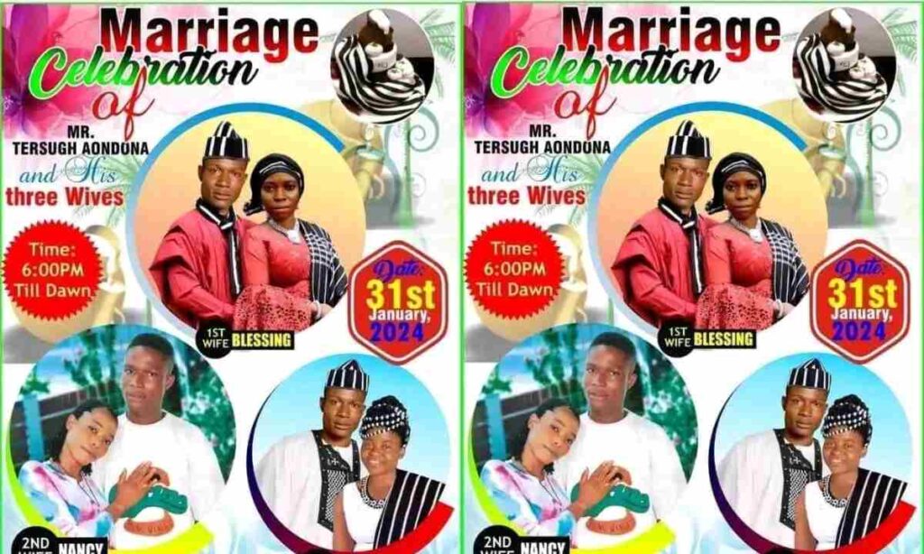 Man Set To Marry Three Women Same Day In Benue