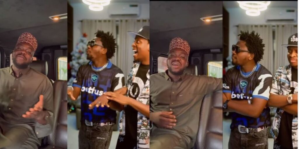 "Ilorin people don start again” – Video as comedian Cute Abiola jumps on Nasboi’s Umbrella’s open verse challenge (Watch)