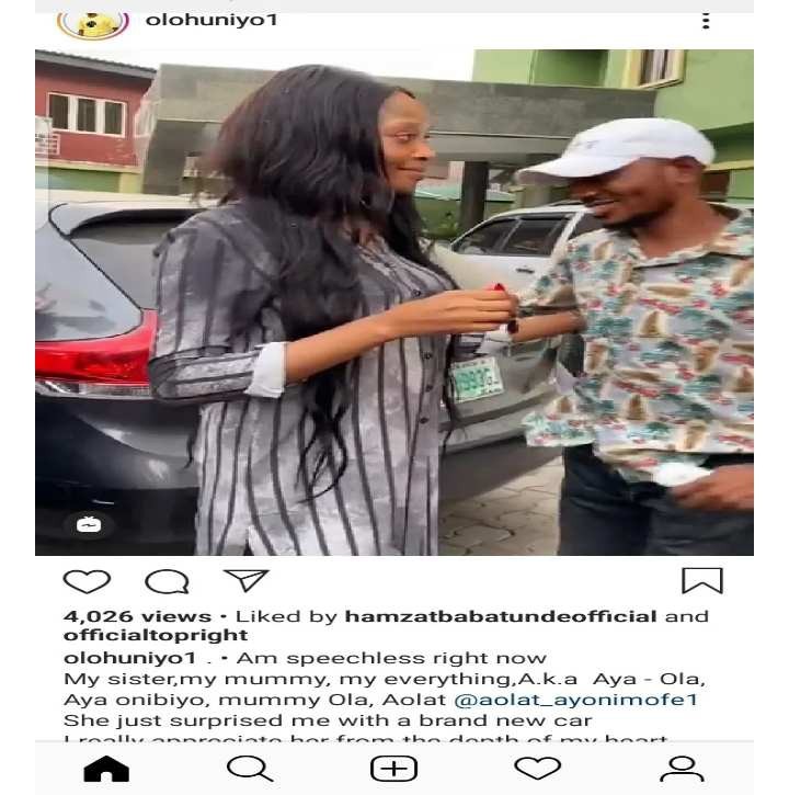 Meet Nollywood Actor Olohuniyo Who Is The Younger Brother Of Meet Yoruba Actress Ayonimofe Onibiyo Well Known As “Aolat”(Photos)