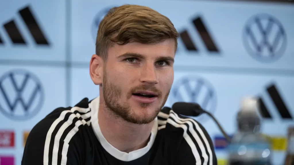 Tottenham confirms the acquisition of Timo Werner on an initial loan deal.