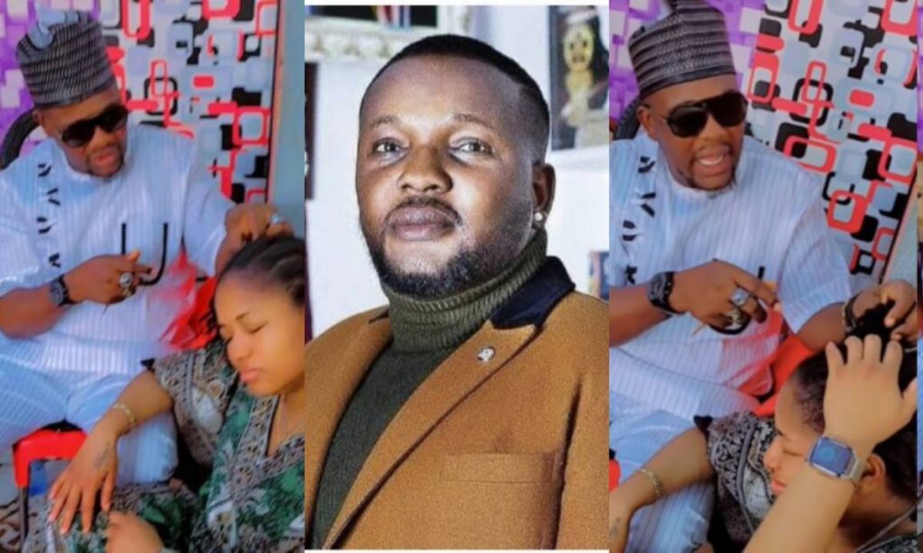 “This is rubish,You that can't even take care of your child” -Yomi Fabiyi’s estranged wife, others react as he shares a loved-up video with another woman.