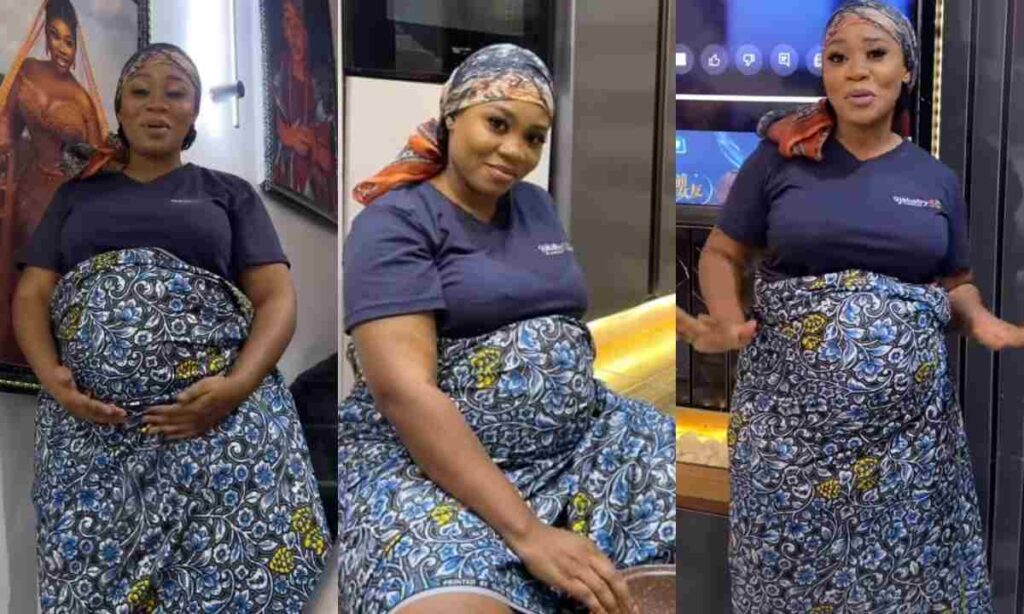 "When Did You Get Pregnant"– Netizen Question Wunmi Toriola As Shows Off Her Pregnancy Pump Online Video