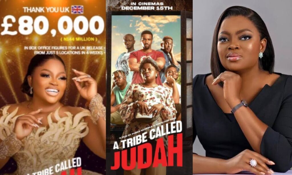 “Our one and only big baller”- Funke Akindele’s ‘A Tribe Called Judah’ makes record in the UK