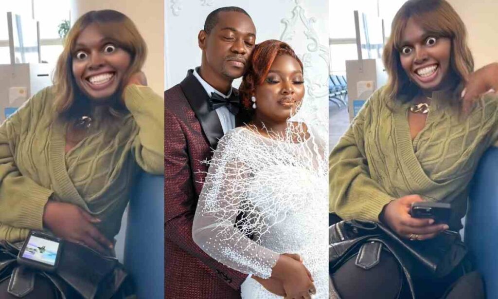 "So Mo Bimpe Sabi Para Like This"– Massive Reaction As Lateef Adedimeji Introduces His Beautiful Wife, See Her Reaction (Watch)