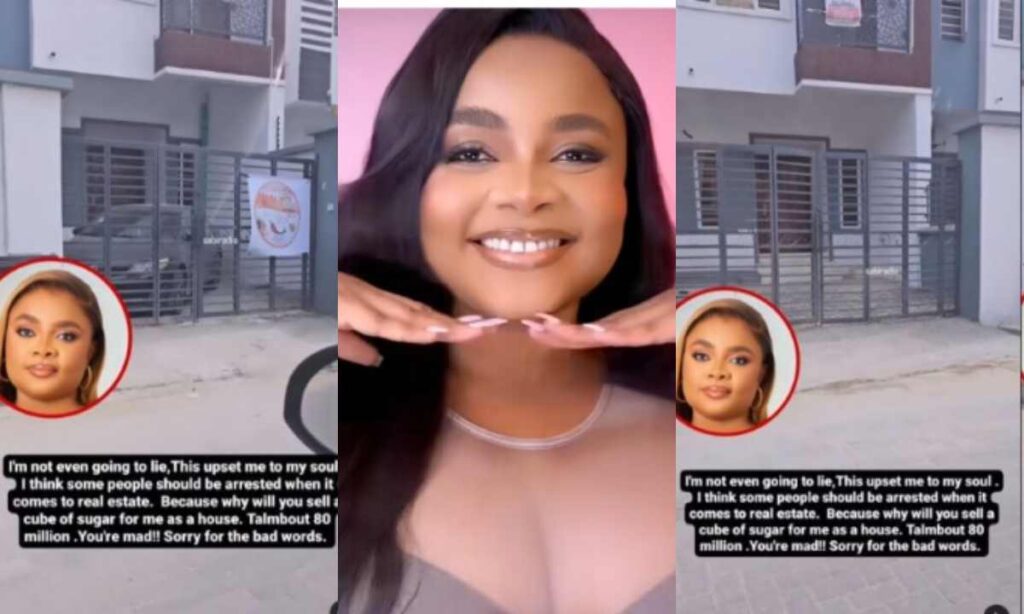 Why is the compound too small? you guys are cræzy” — Actress Bimbo Ademoye blasts real estate developers in Lekki (Video)