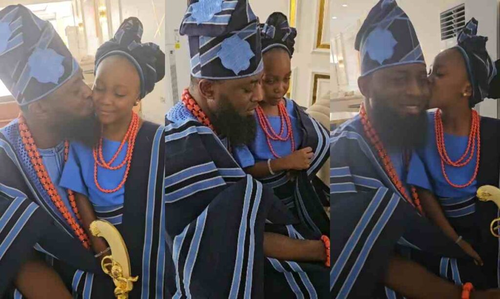 "It My Joy Having You Has My Daughter"– Bimpe Akintunde Husband Yousuph Ganiyu Celebrate His Step Daughter In A Lovely Way.