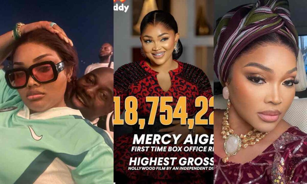 Congratulations Pour In As Mercy Aigbe Earn Over 218 Million In Her New Movie Becoming The Highest First Time Box Office Record Breaker.